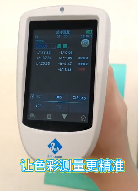 涂料试样颜色色差测量